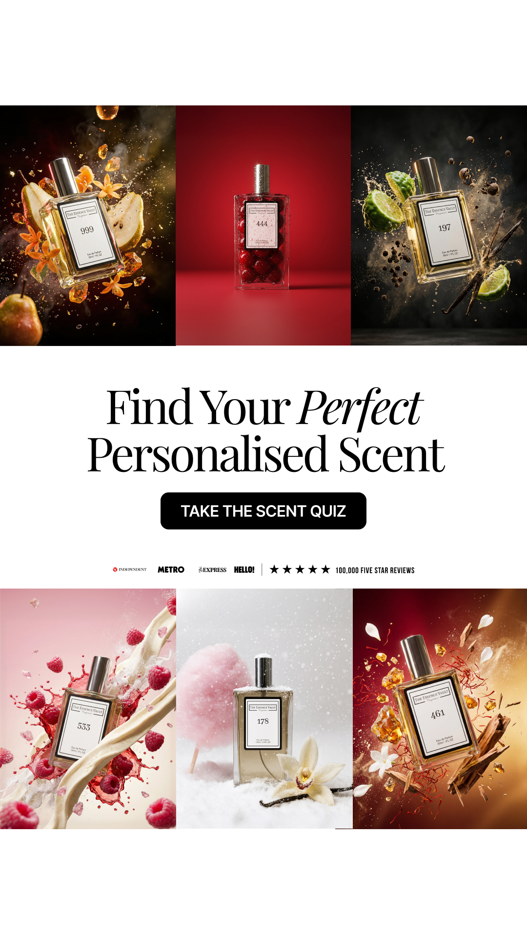 The Essence Vault Facebook ad