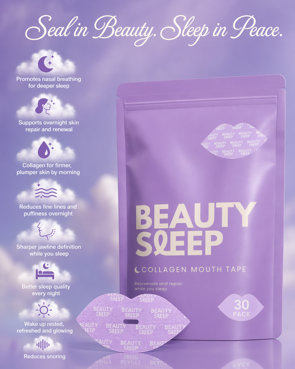 Beauty Sleep Facebook ad
