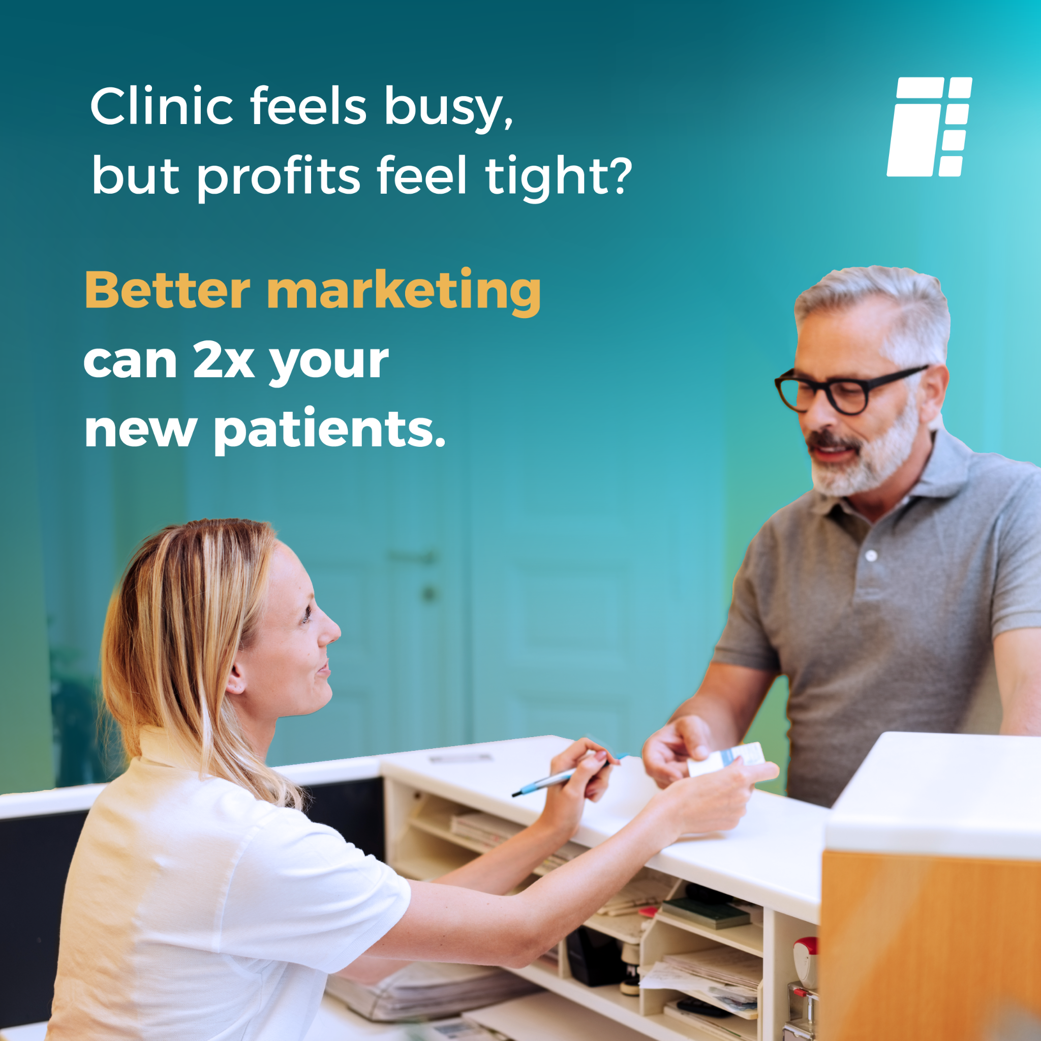 Practice Promotions, Full-Service Clinic Marketing Facebook ad