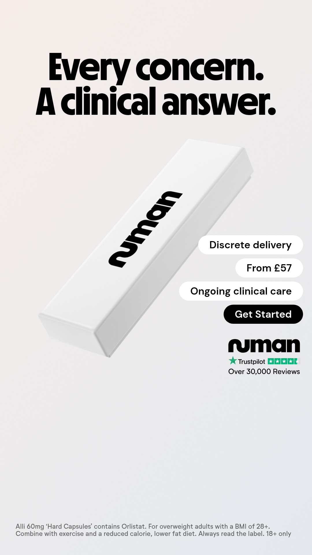 Numan - Digital healthcare Facebook ad