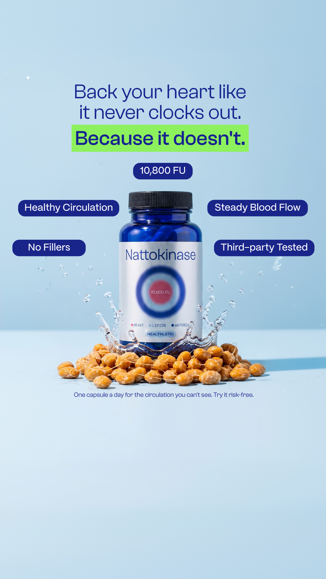 Healthletic Facebook ad