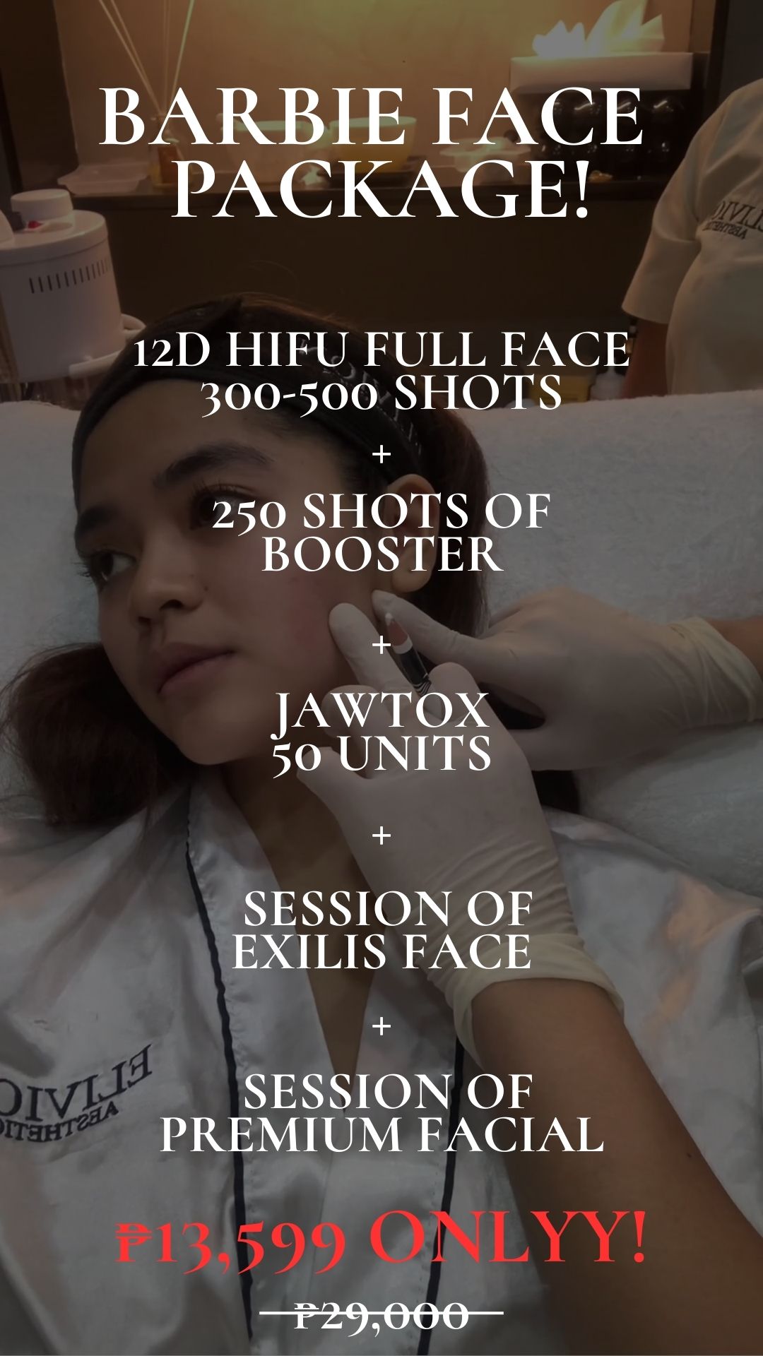 Elivion Aesthetics Facebook ad