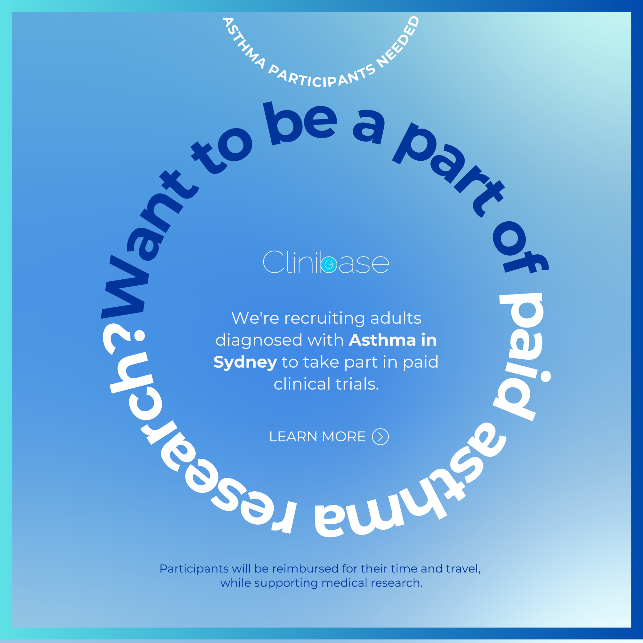 Clinibase Recruitment Facebook ad