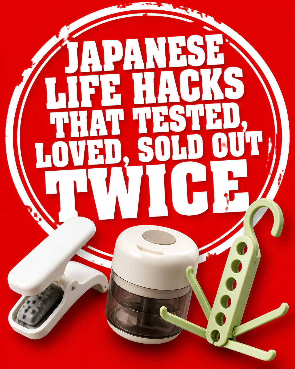 Perfect Finds Daily Facebook ad: Japanese Life Hacks That Simplify Living