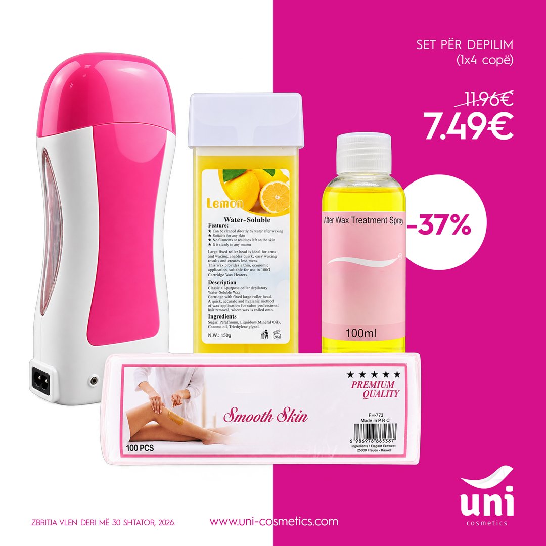 UNI Cosmetics International Facebook ad: SUPER OFERTË MUJORE!