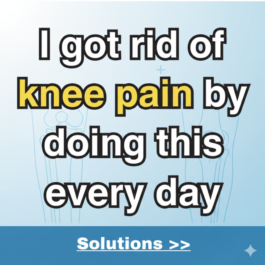 KnowledgeVerse Facebook ad: Learn more about knee pain exercises