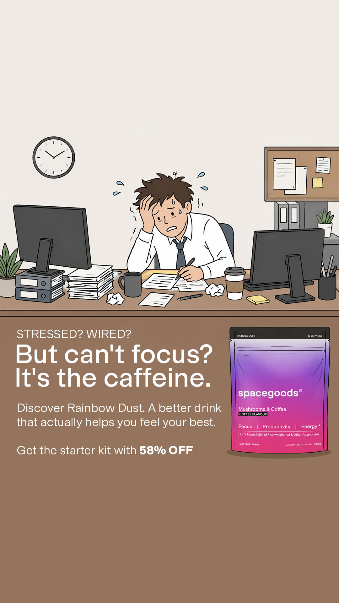 Spacegoods Facebook ad