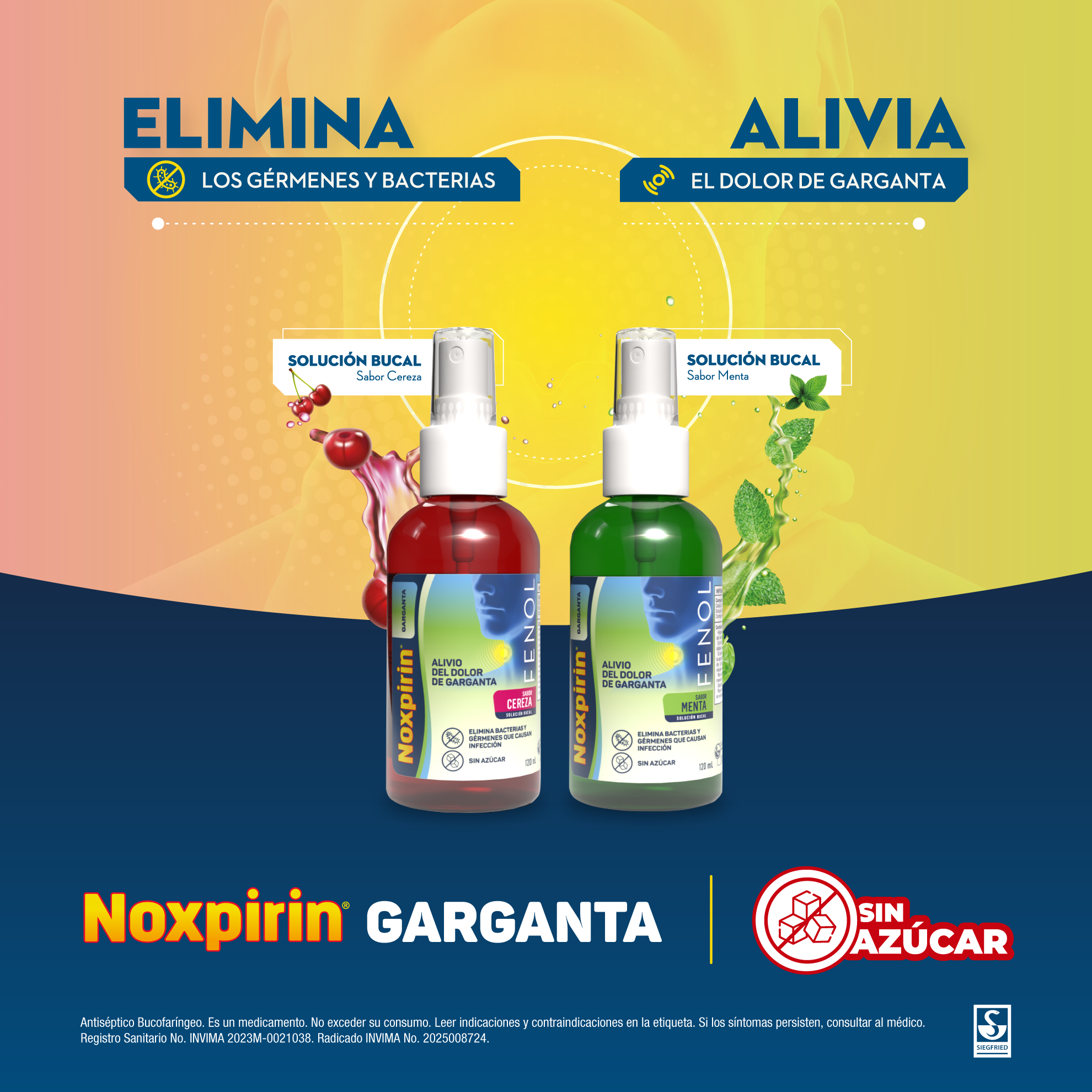 Noxpirin Facebook ad: No es lo mismo