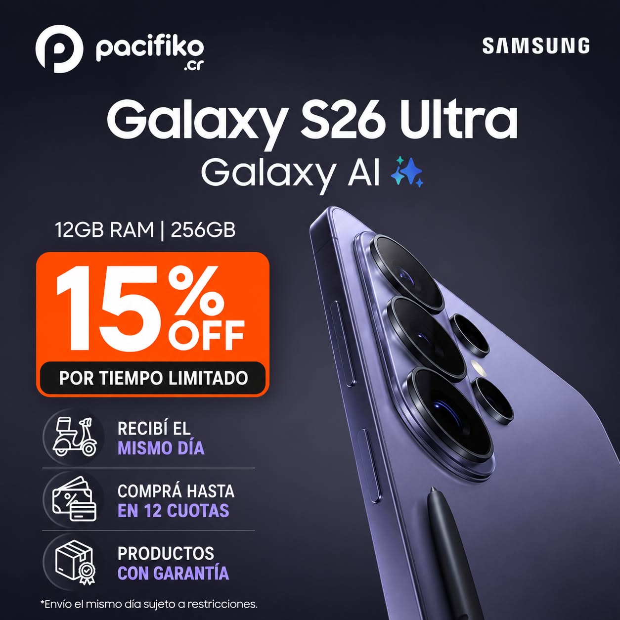 Pacifiko Facebook ad