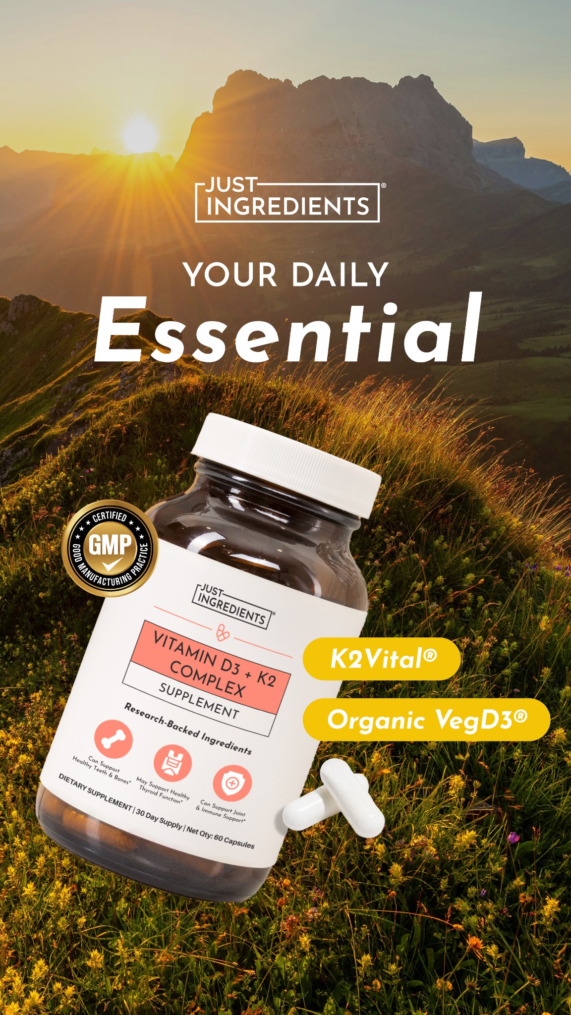 Just Ingredients Facebook ad