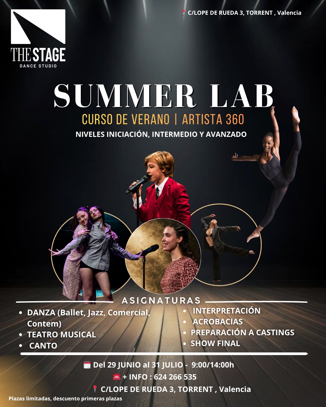 The Stage Facebook ad