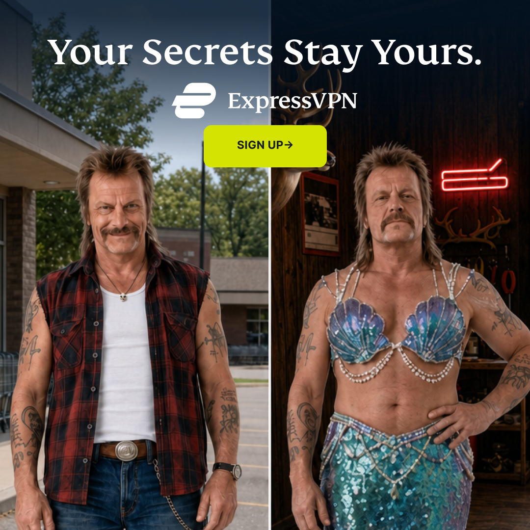 ExpressVPN Facebook ad