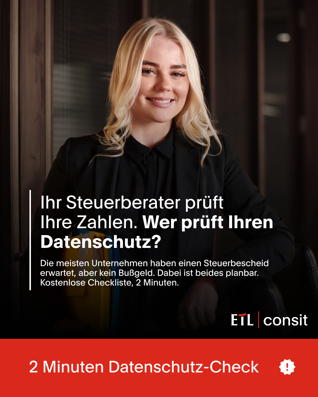ETL consit Facebook ad: Kostenlose Datenschutz-Checkliste