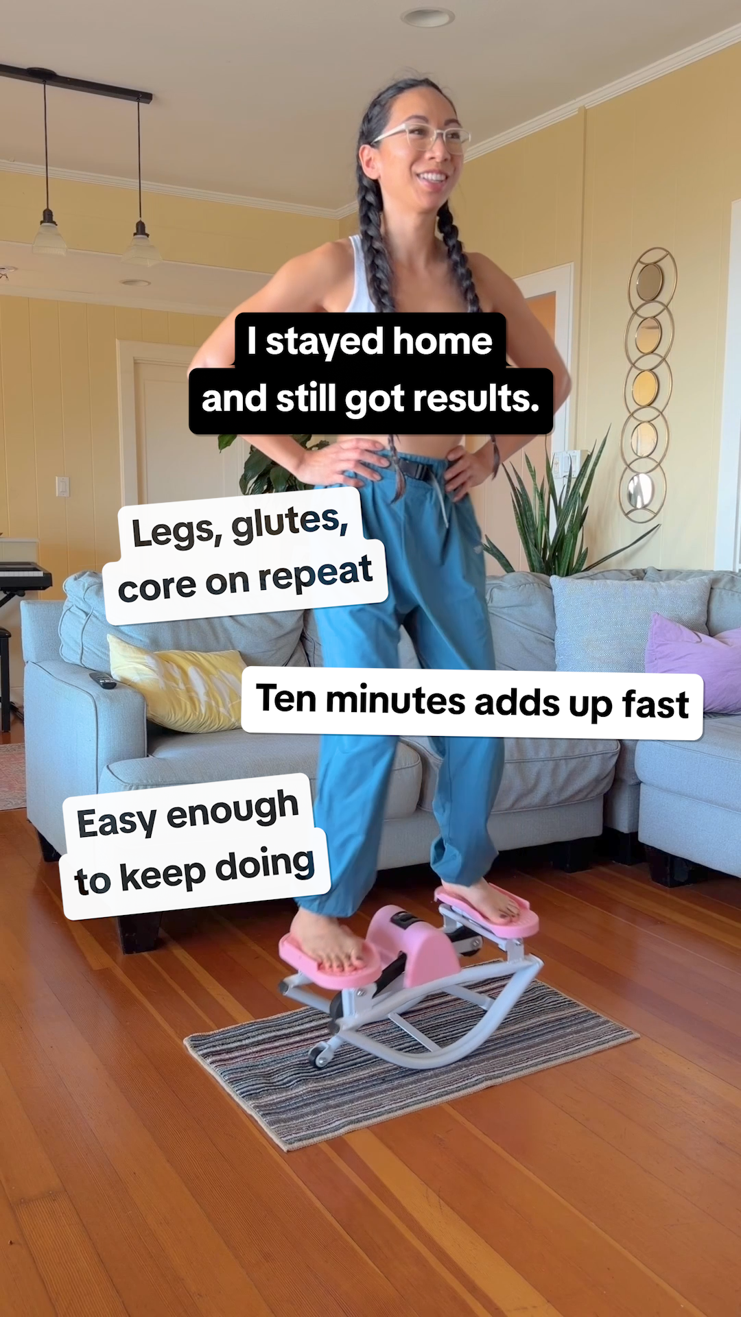 LhanelFit Facebook ad