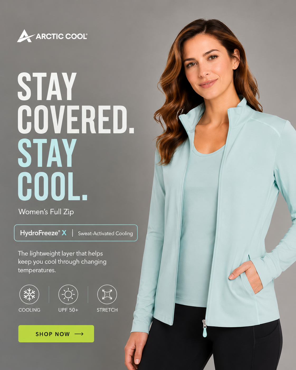 Arctic Cool Facebook ad