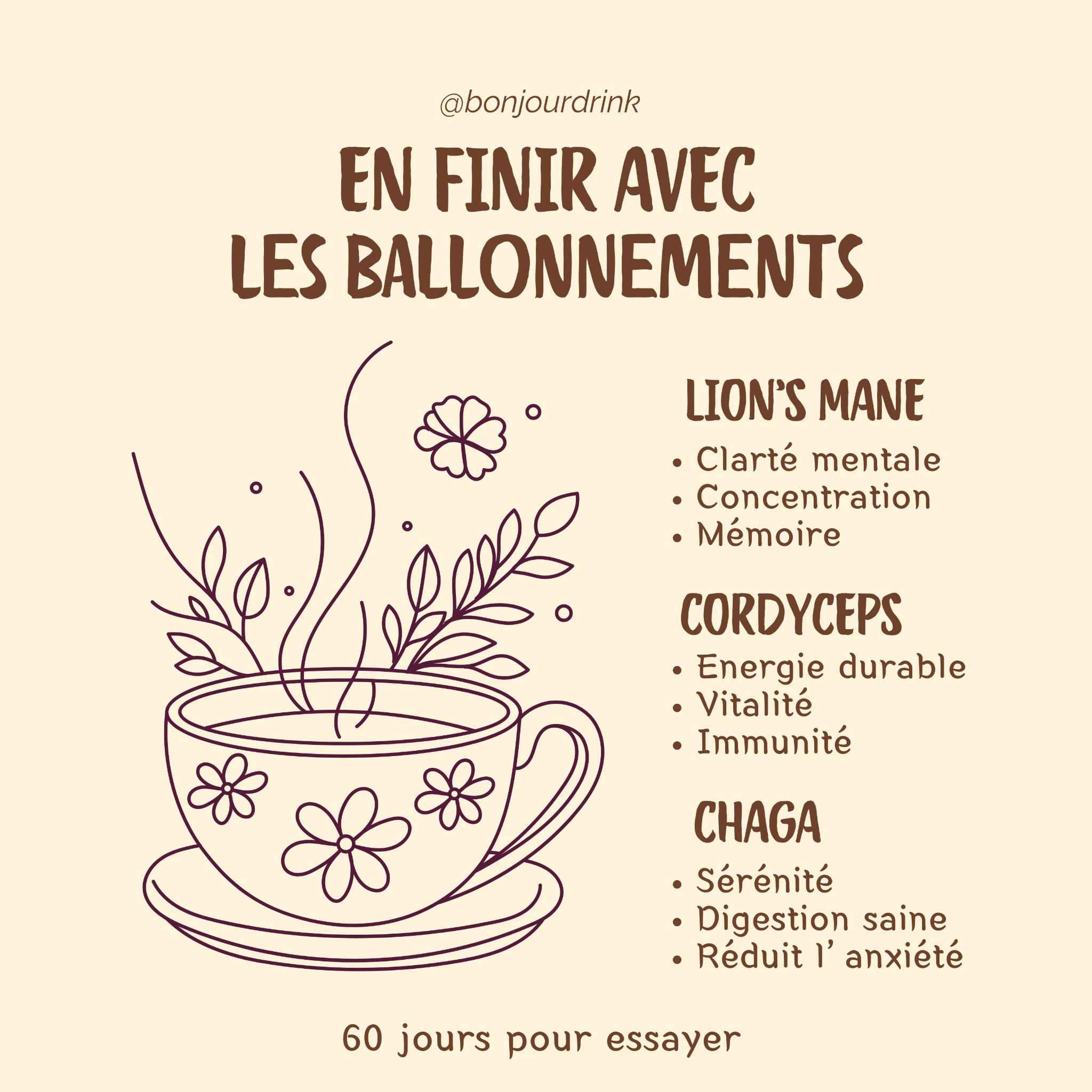 Bonjour Facebook ad