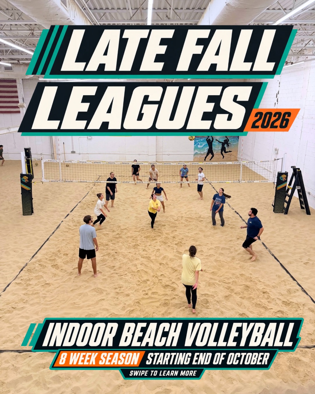 QBK Sports Facebook ad: Sign-ups are open for our Late Fall ’26…