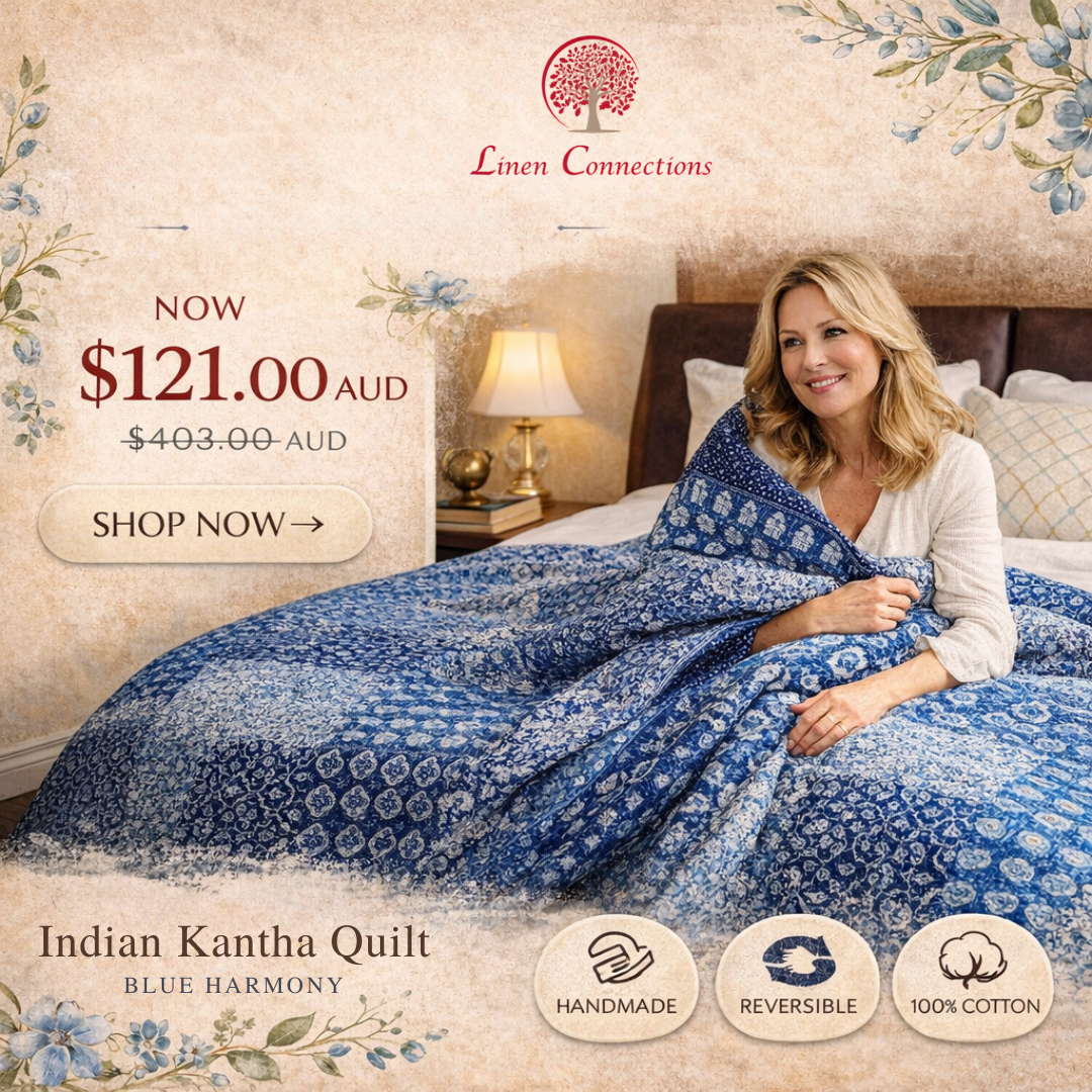 Linen Connections Facebook ad