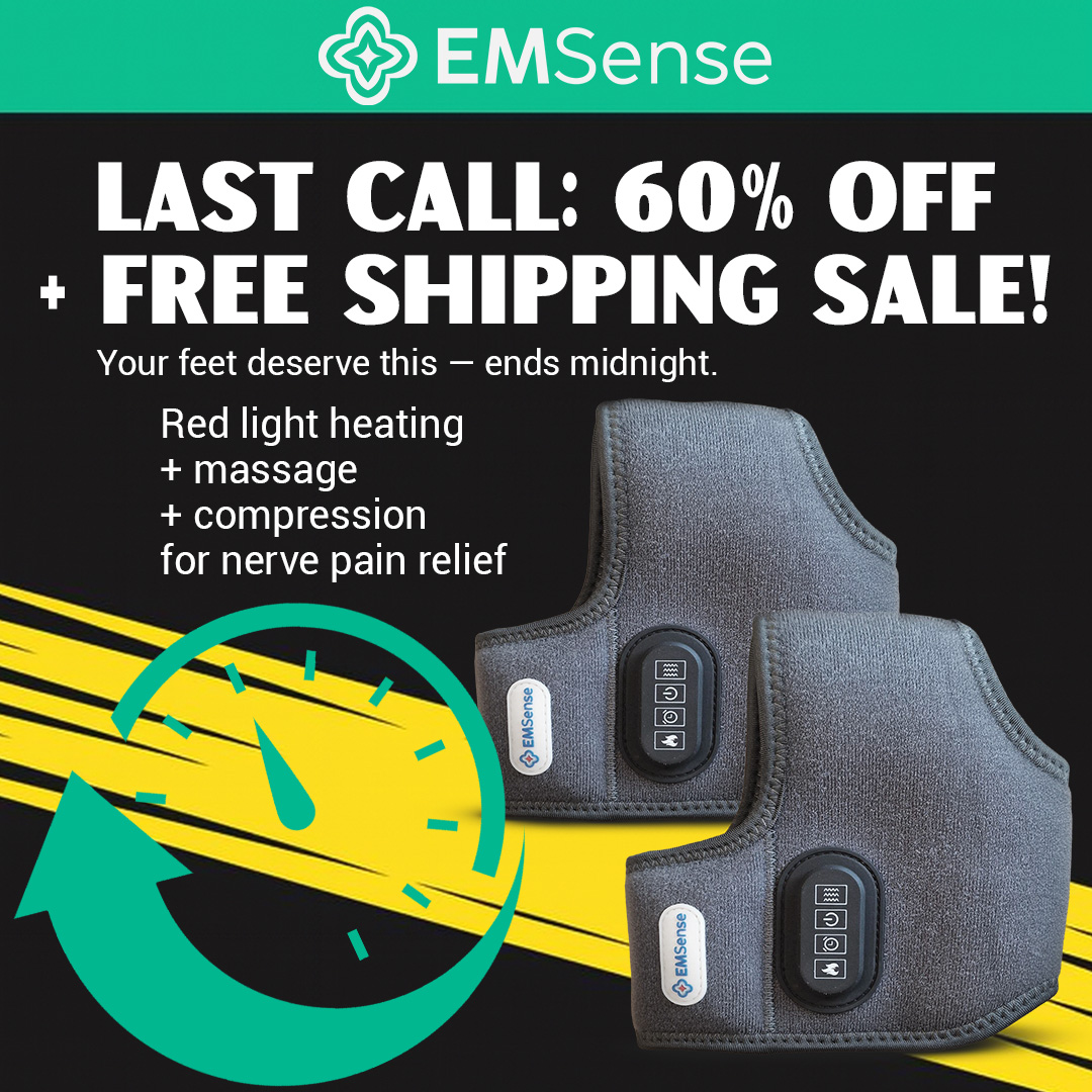 EMSense Facebook ad: This Foot Massager Is Flying Off The Shelves