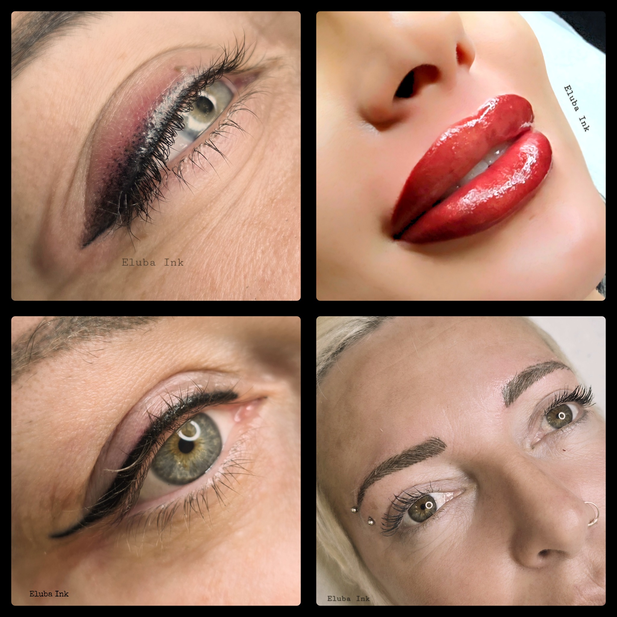 Eluba Ink tattoo e permanent makeup Facebook ad: Ti aspettiamo in studio!