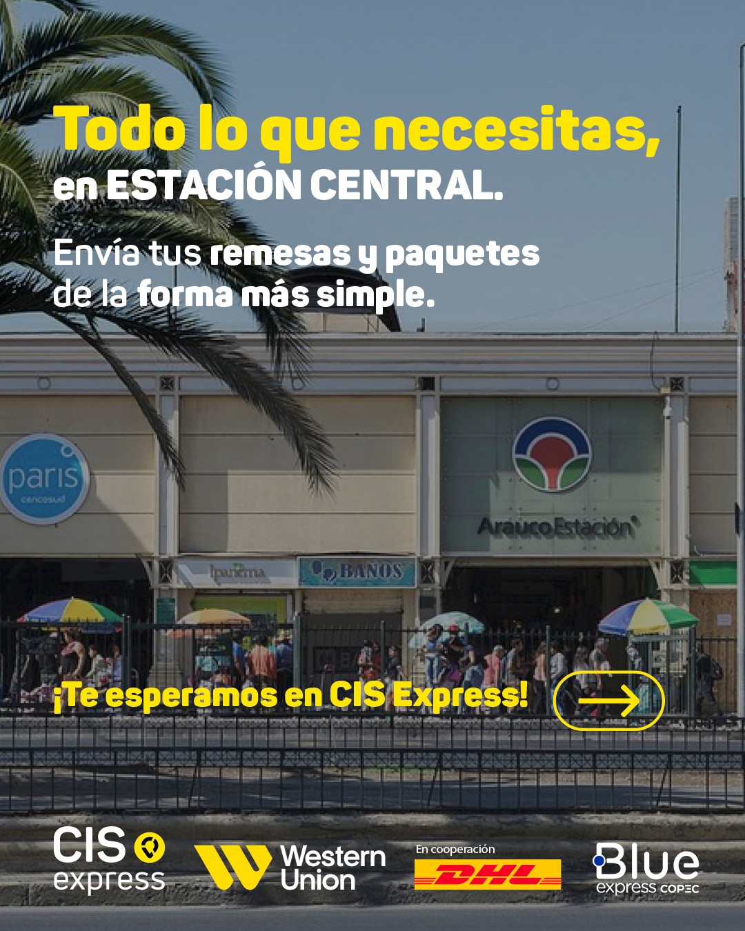 CIS Express Chile Facebook ad