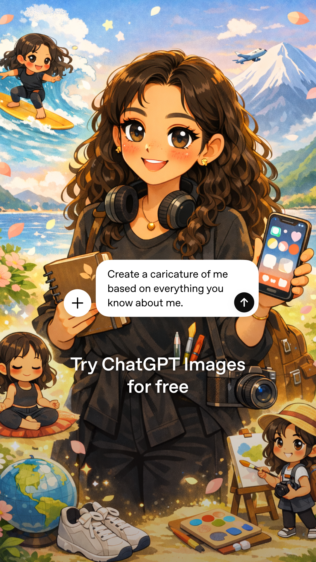 ChatGPT Facebook ad
