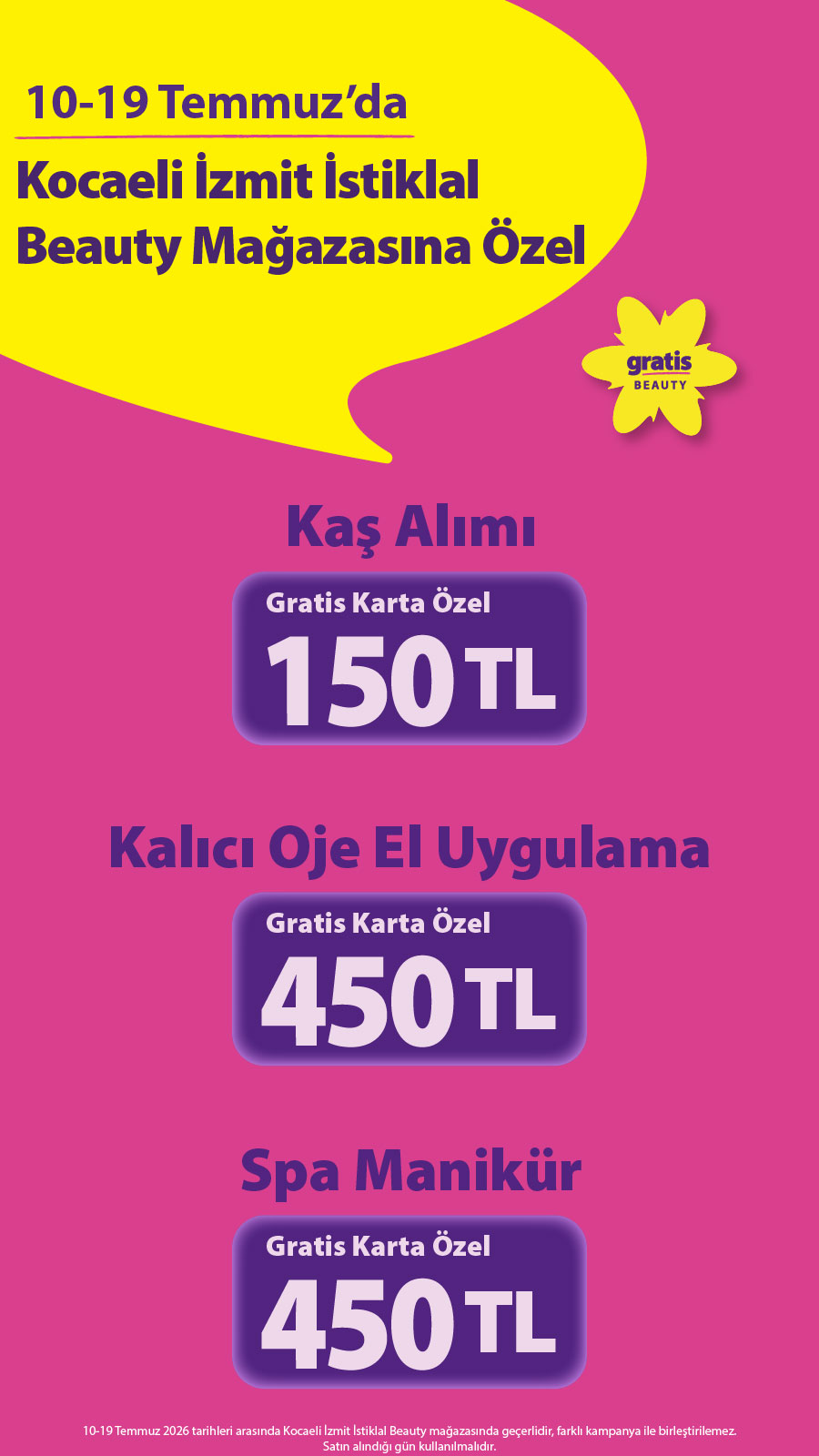 Gratis Facebook ad from Jul 10, 2026