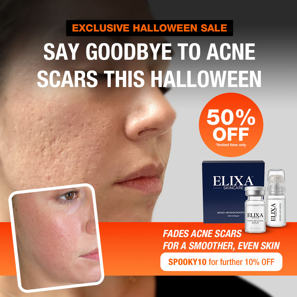 Elixa Skincare Facebook ad