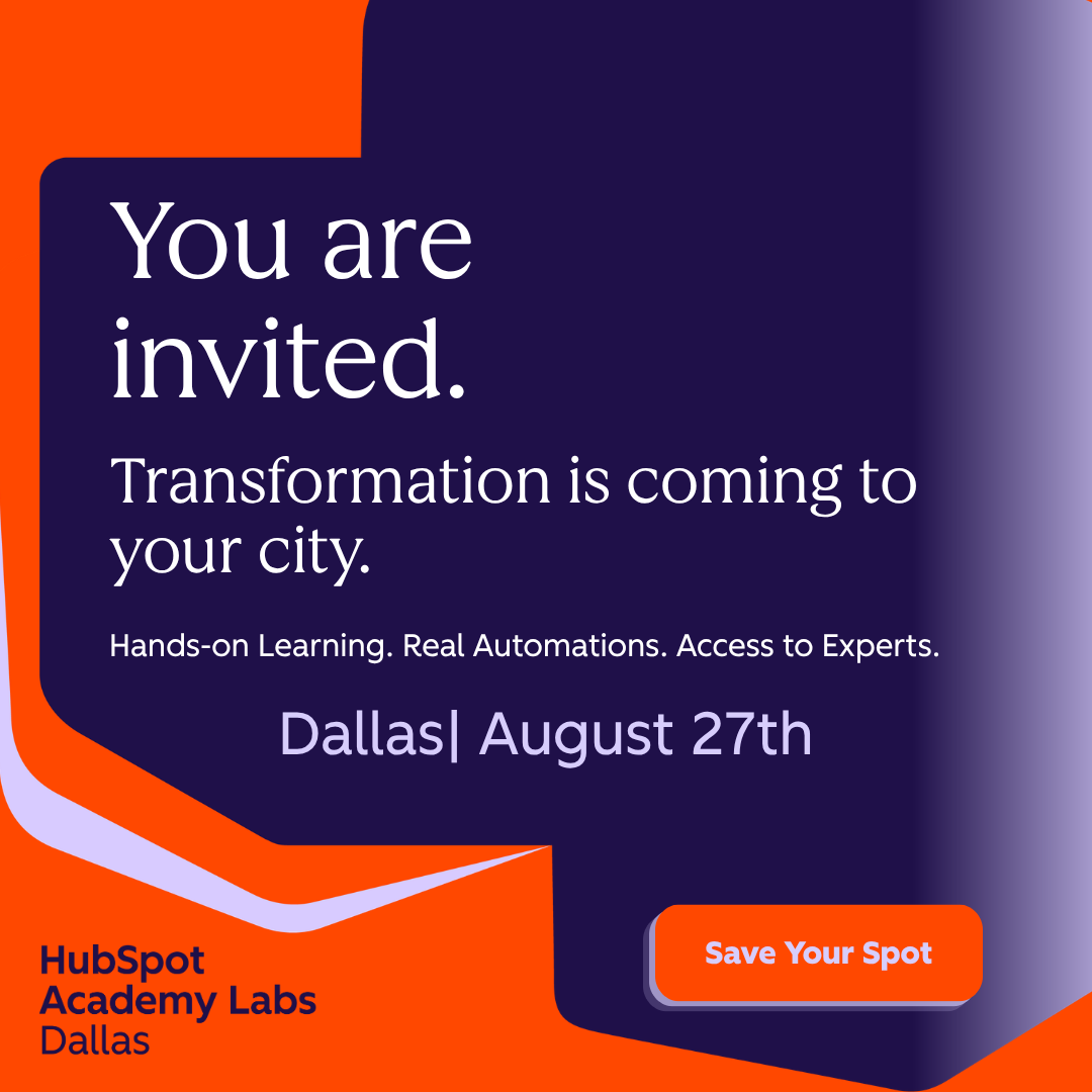 HubSpot Facebook ad