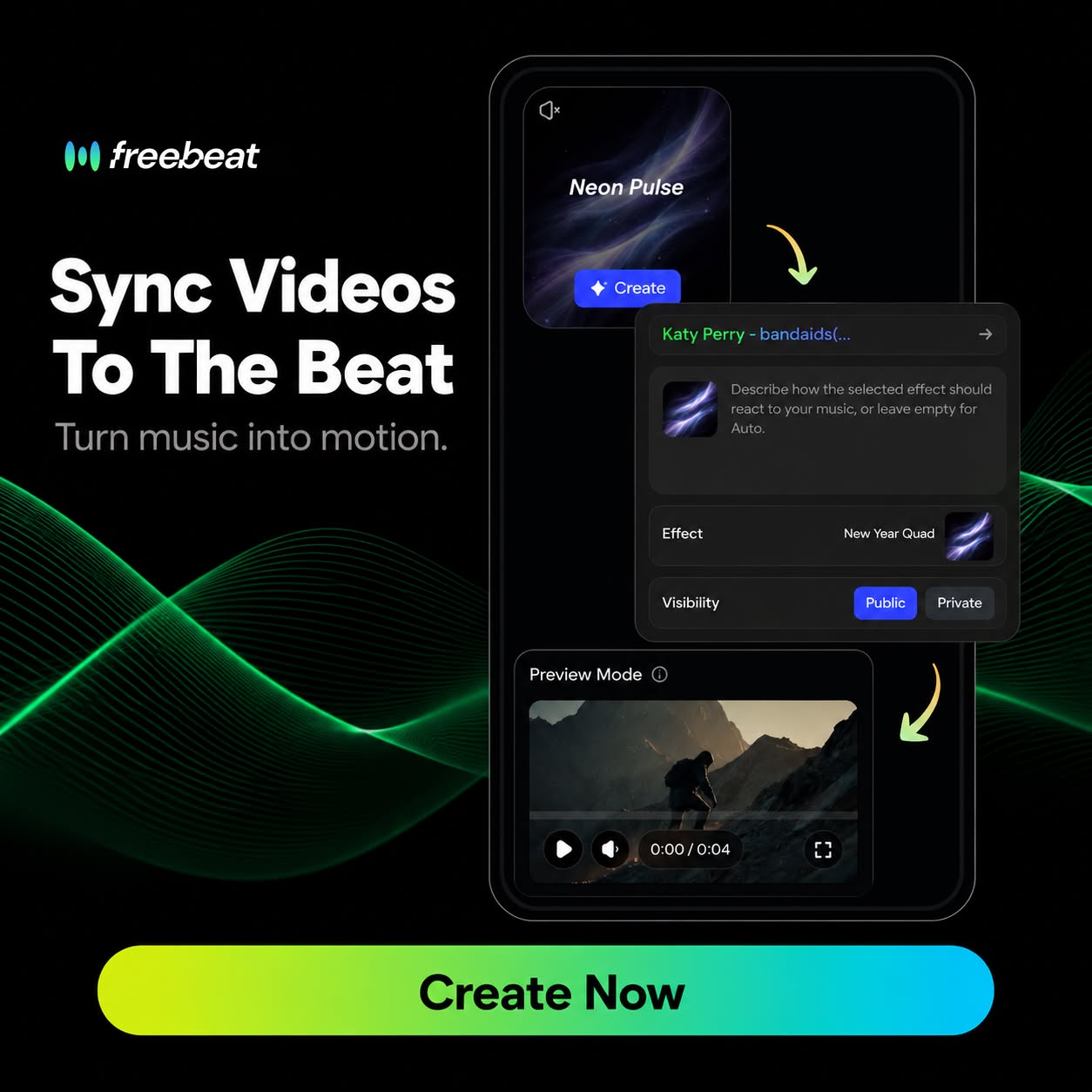 Freebeat ai APP Facebook ad: AI Music Production Tool