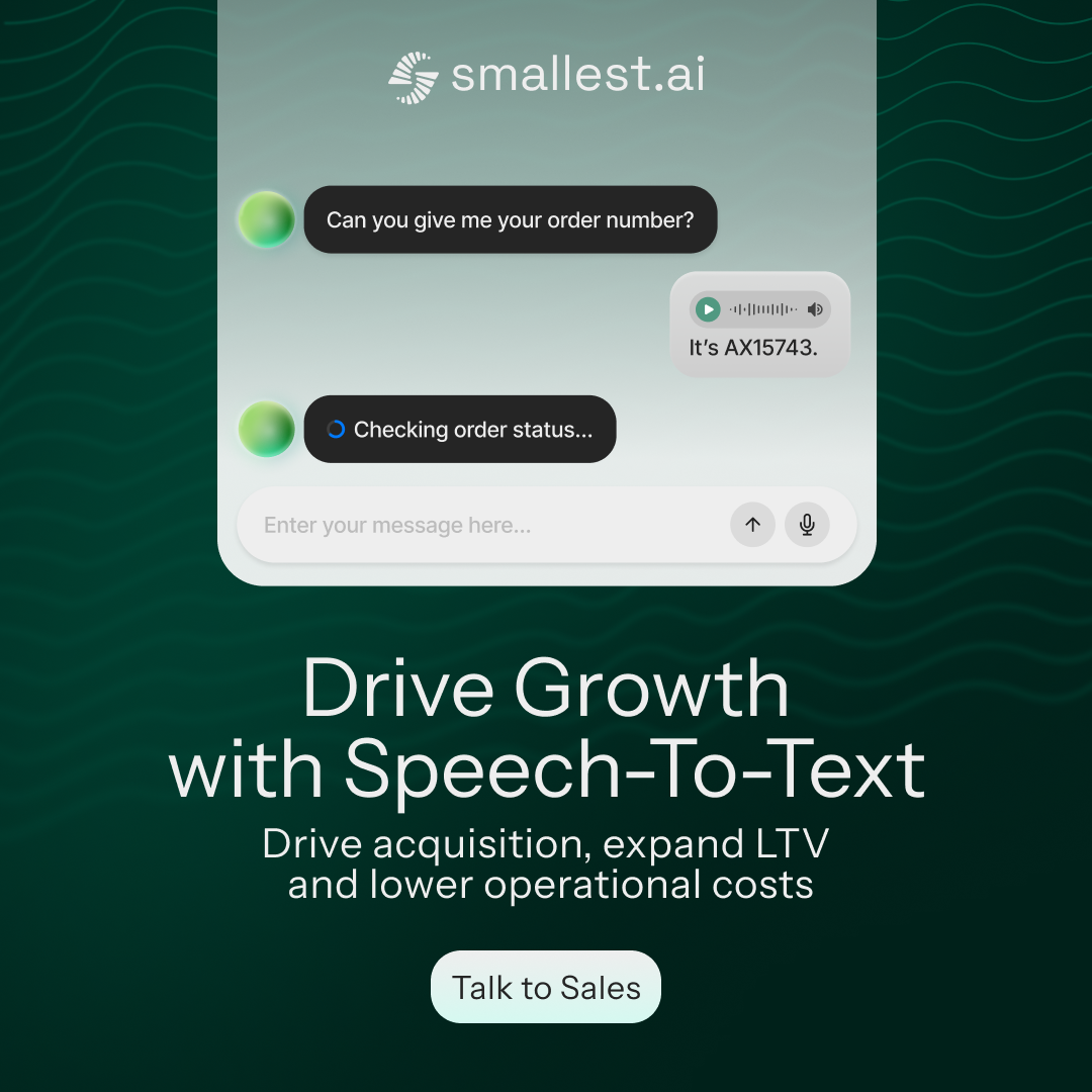 Smallest.ai Facebook ad