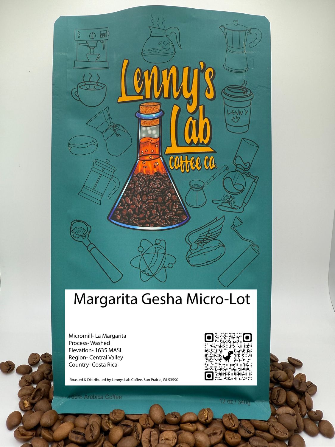 Lenny’s Lab Coffee Co. Facebook ad: From our lab to your cup - premium…