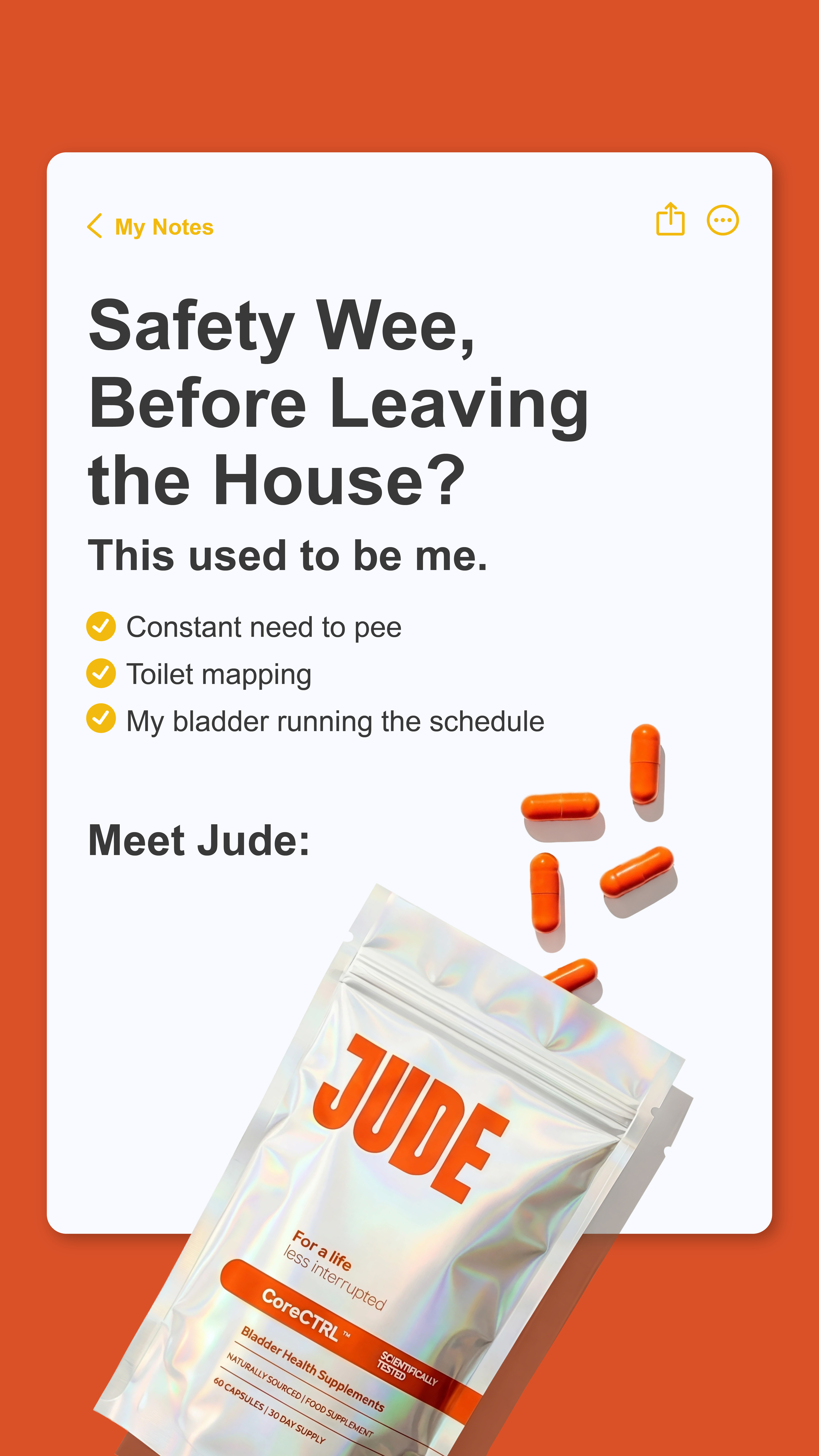 Jude Facebook ad