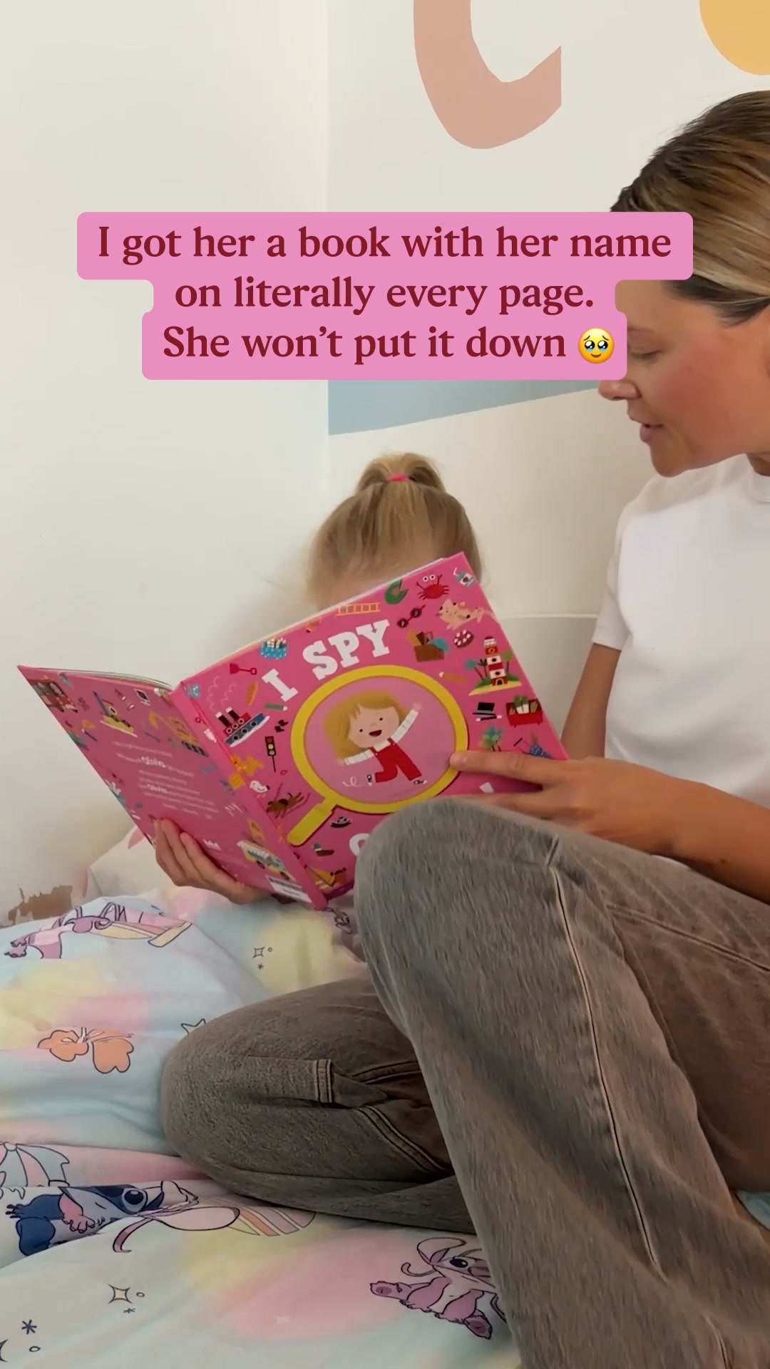 Wonderbly Facebook ad: Personalized search-and-find books for little ones