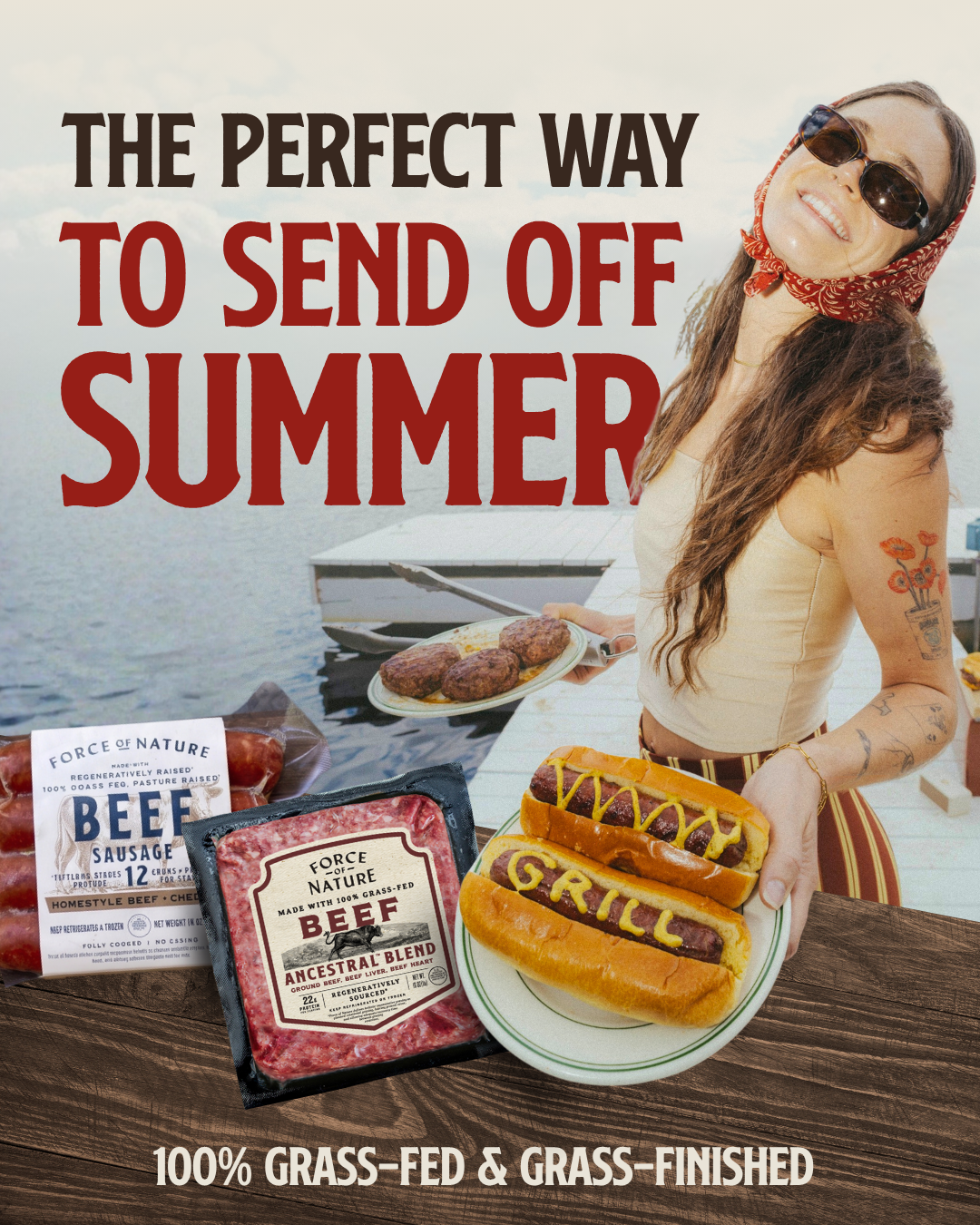 Force Of Nature Meats Facebook ad