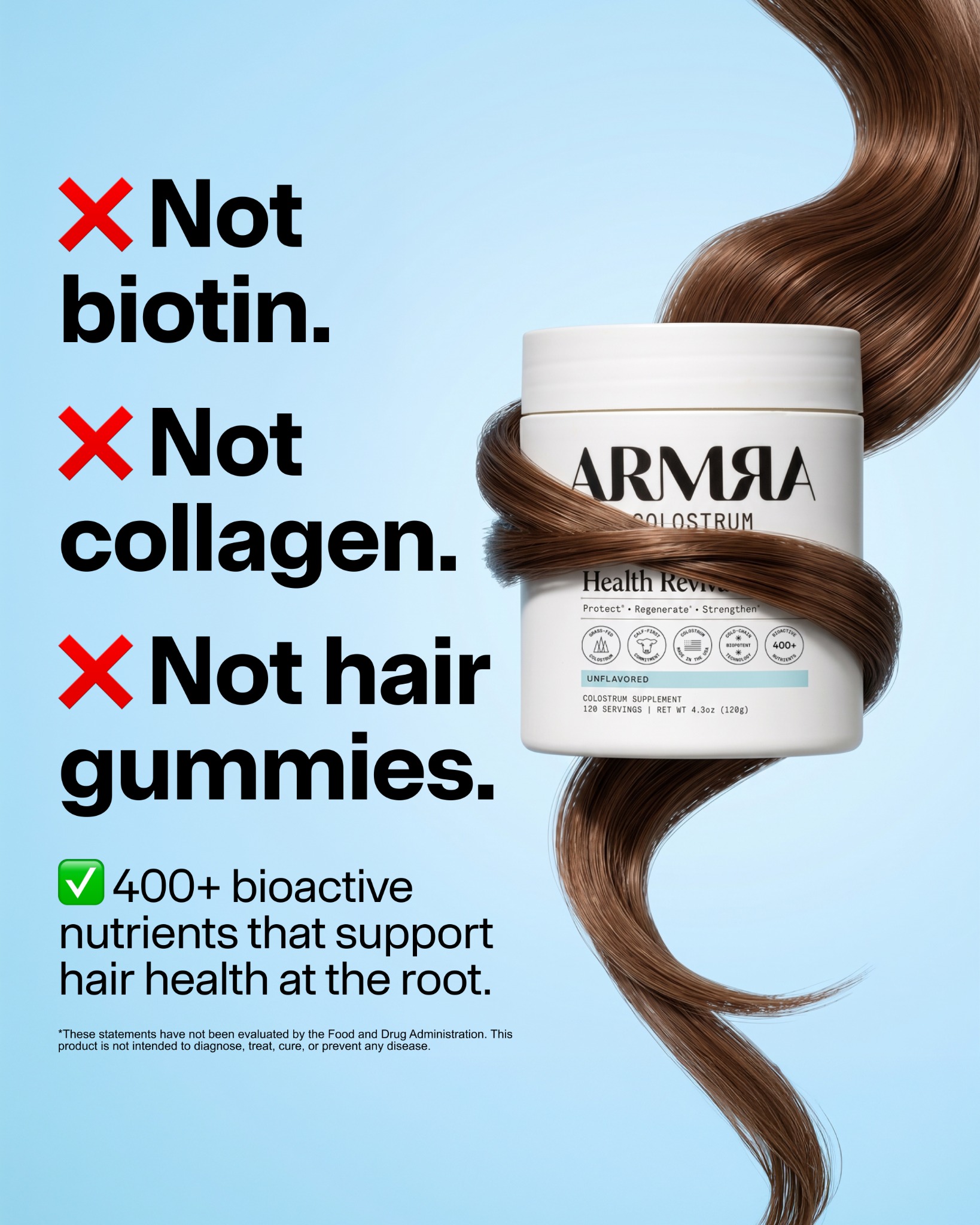 ARMRA Facebook ad