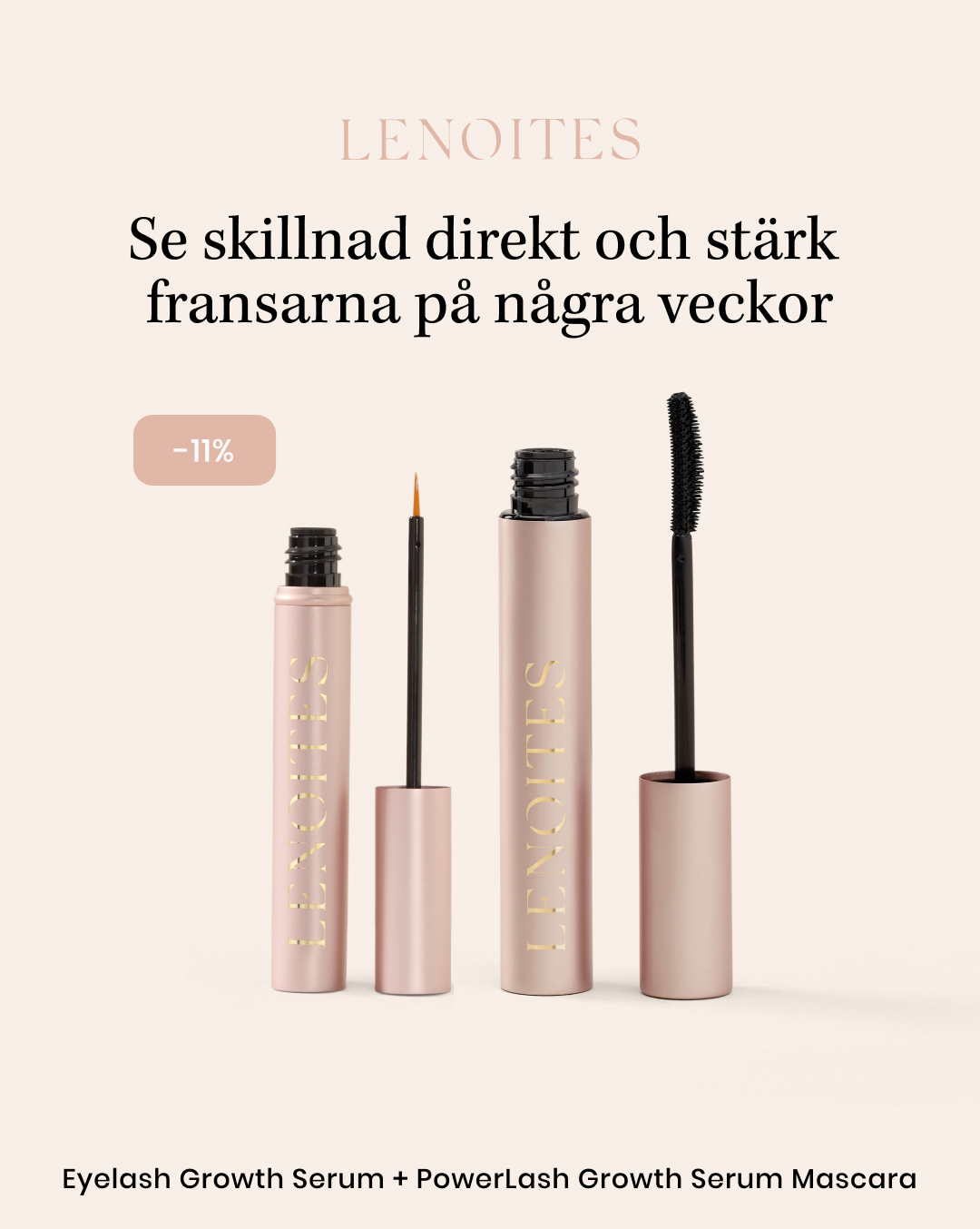 Lenoites Facebook ad