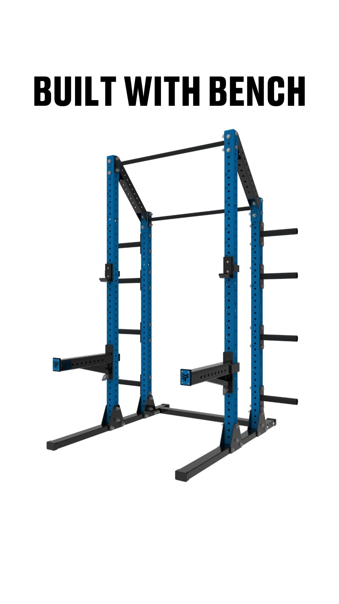 Bench Fitness Equipment Facebook ad: YOUR GYM. YOUR VISION.