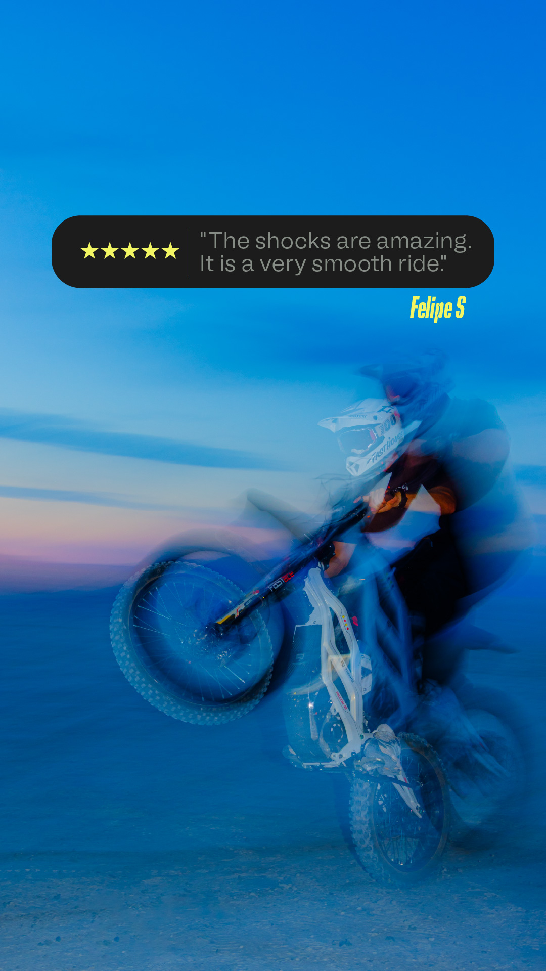 Amped Bikes Facebook ad