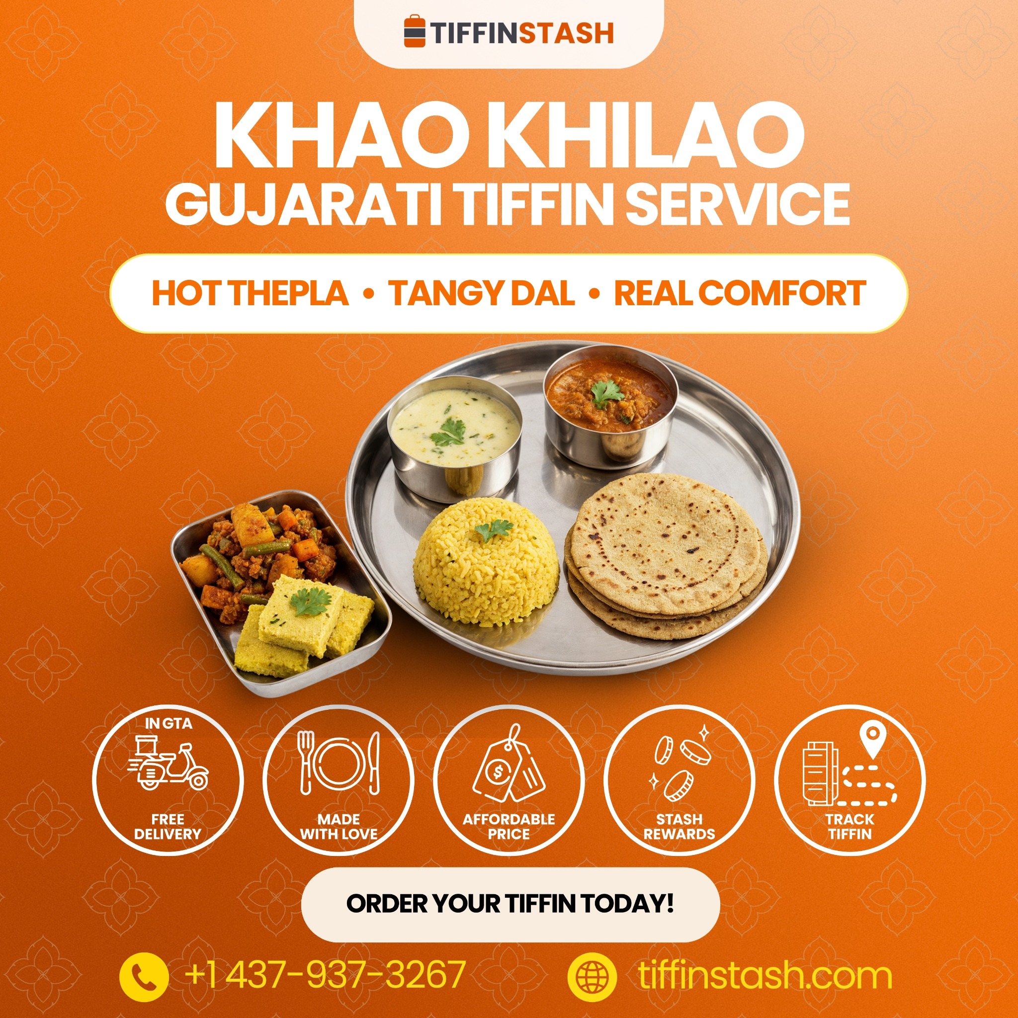 TiffinStash Facebook ad: Try Tiffinstash Now!