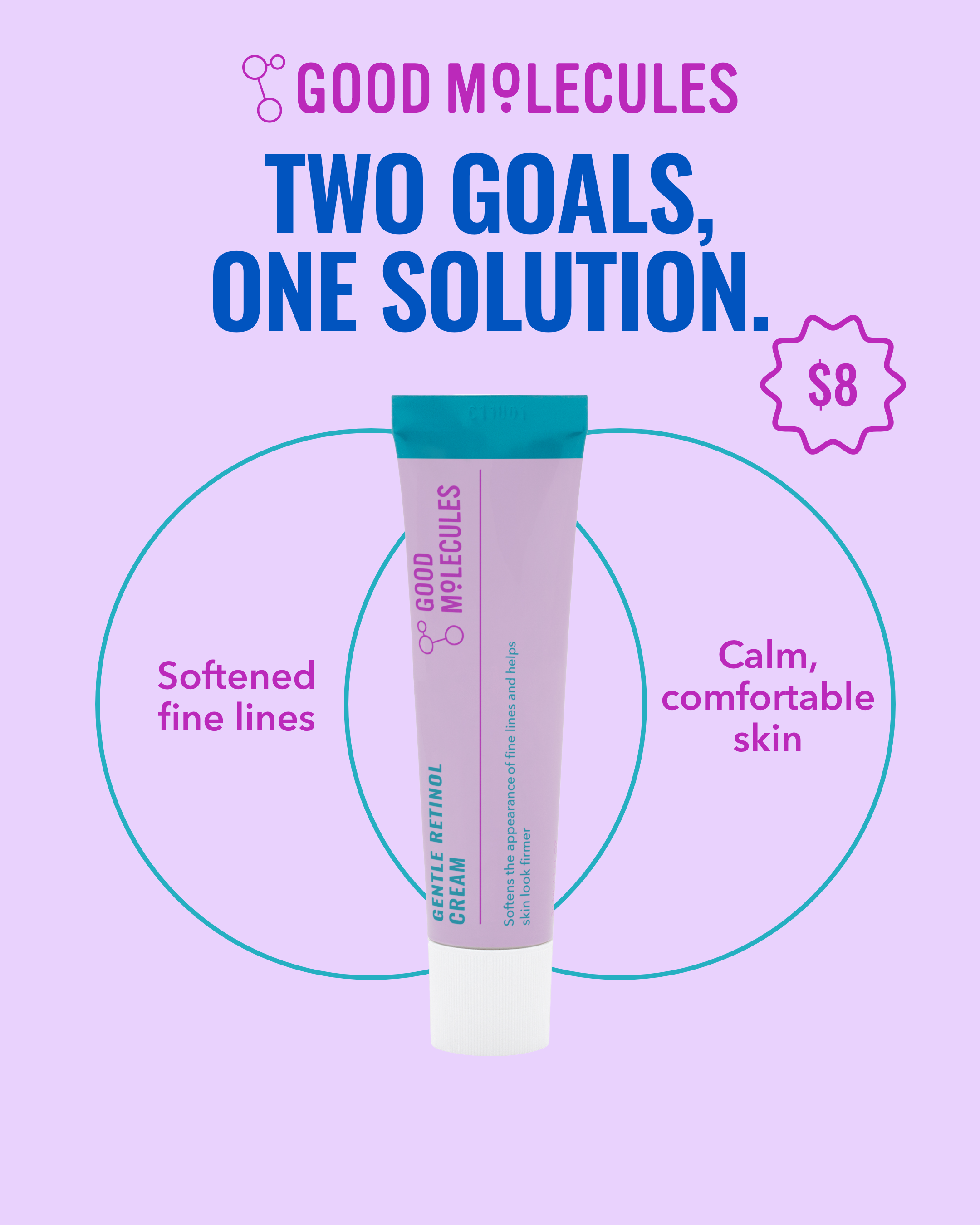 Good Molecules Facebook ad