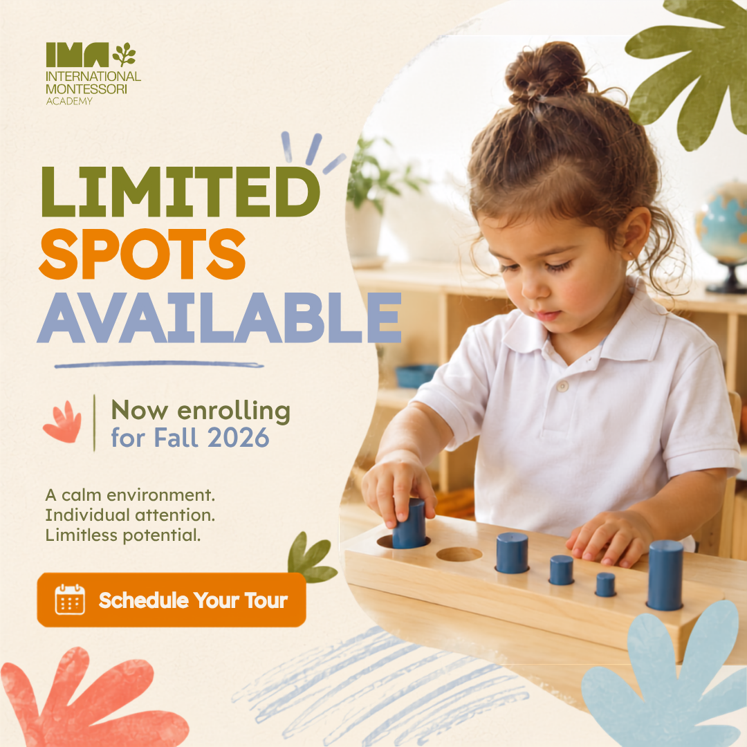 International Montessori Academy Facebook ad: Education with heart