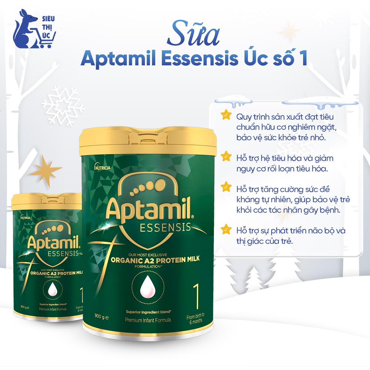 Siêu Thị Hàng Úc - Anna Trần Facebook ad: CHỌN APTAMIL ESSENSIS - CHỌN KHỞI ĐẦU TỐT…