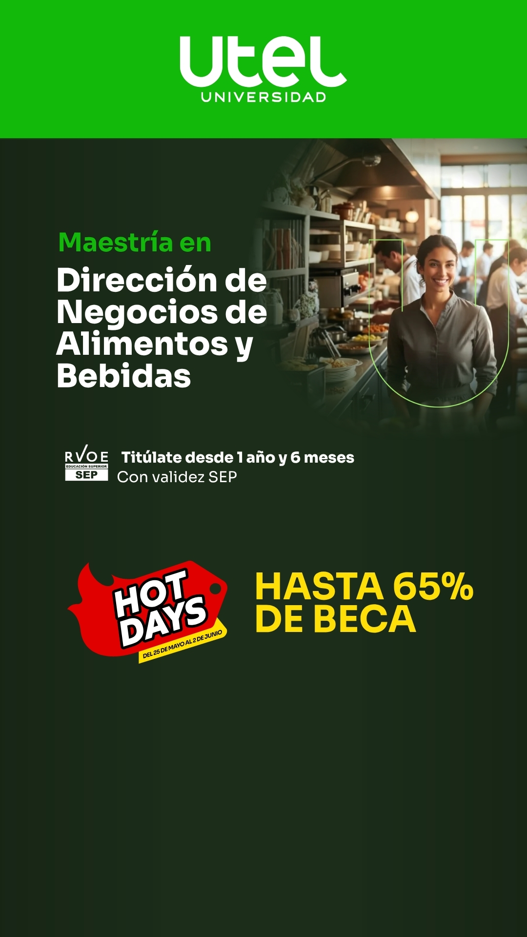 Utel Universidad Facebook ad
