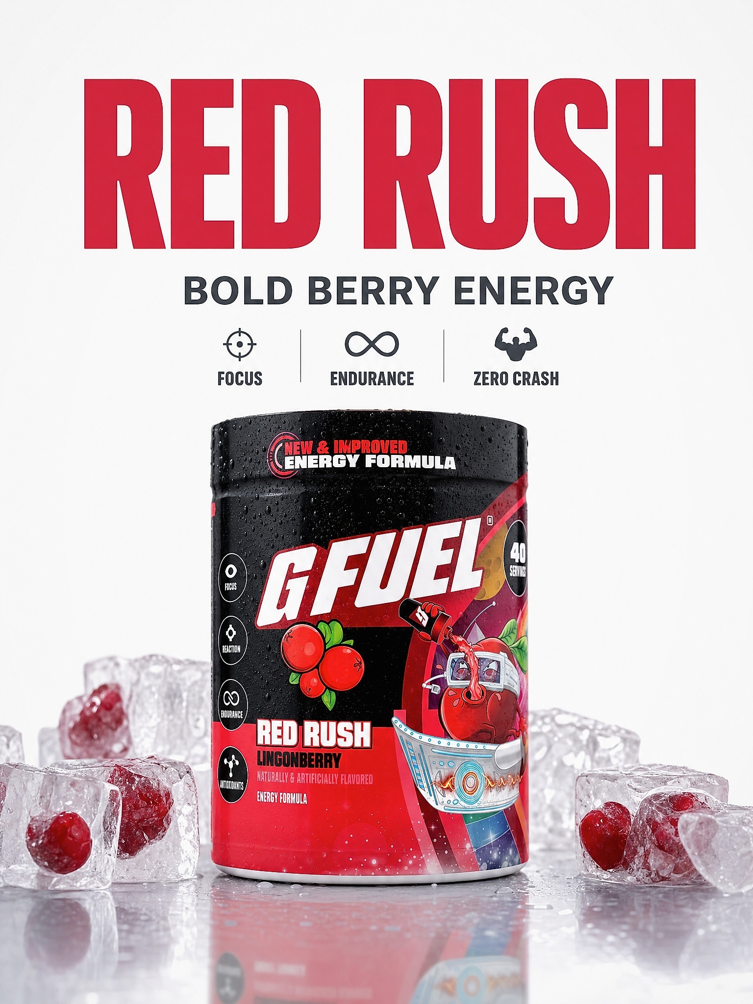 G FUEL Facebook ad