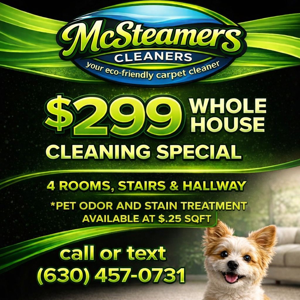 McSteamers Cleaners  Facebook ad