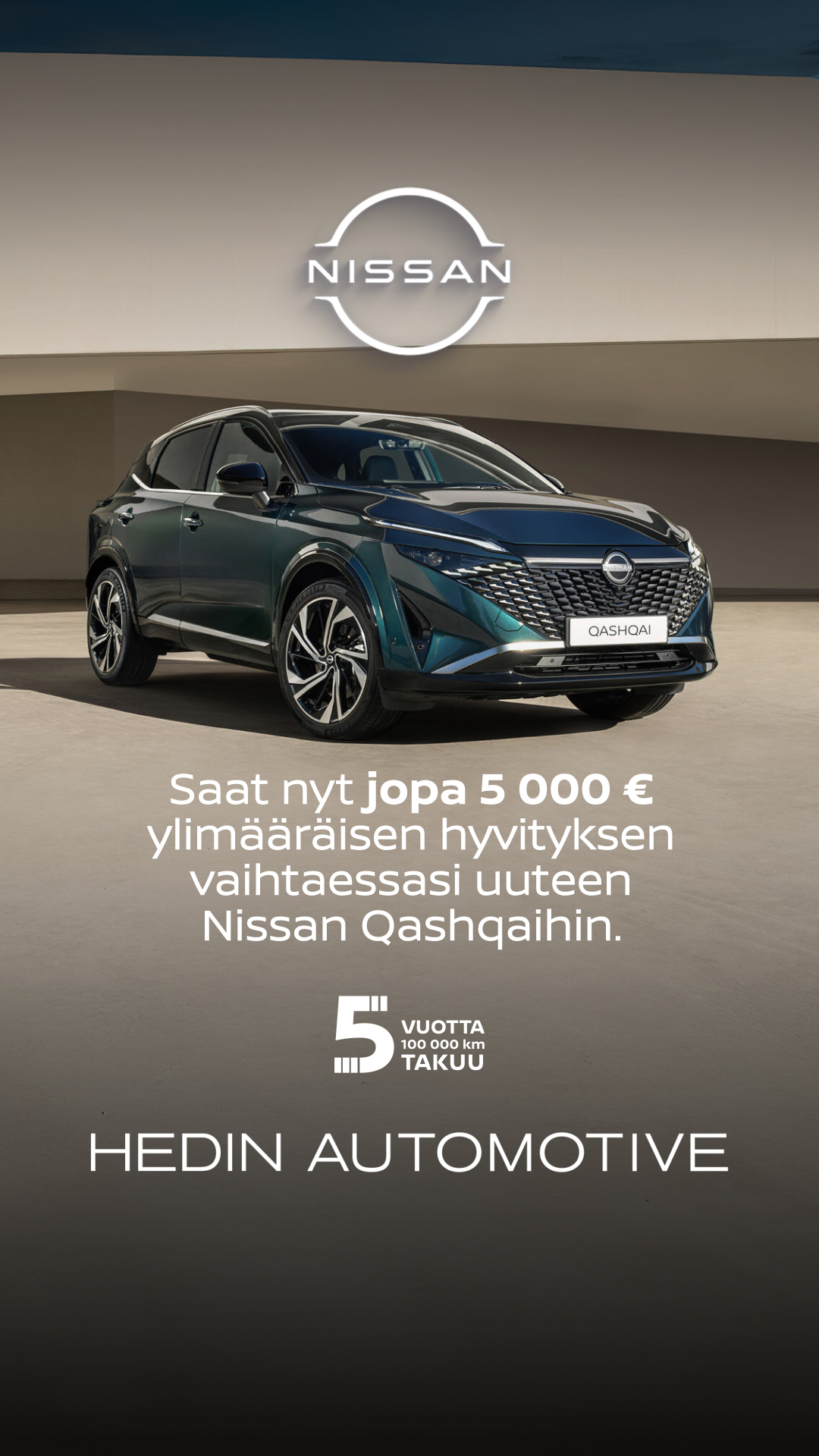 Hedin Automotive Finland Facebook ad