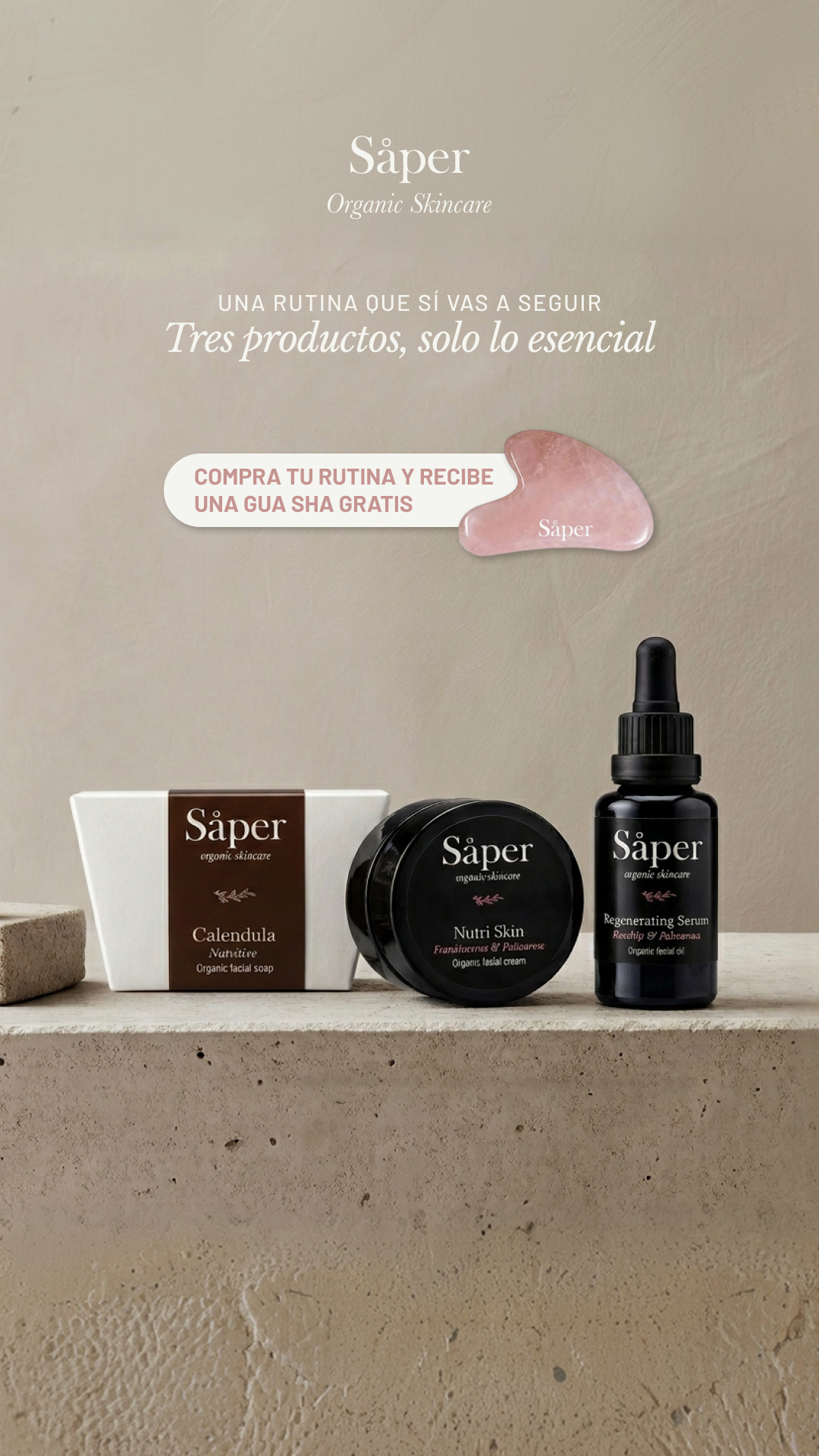 Såper Organic Skincare Facebook ad