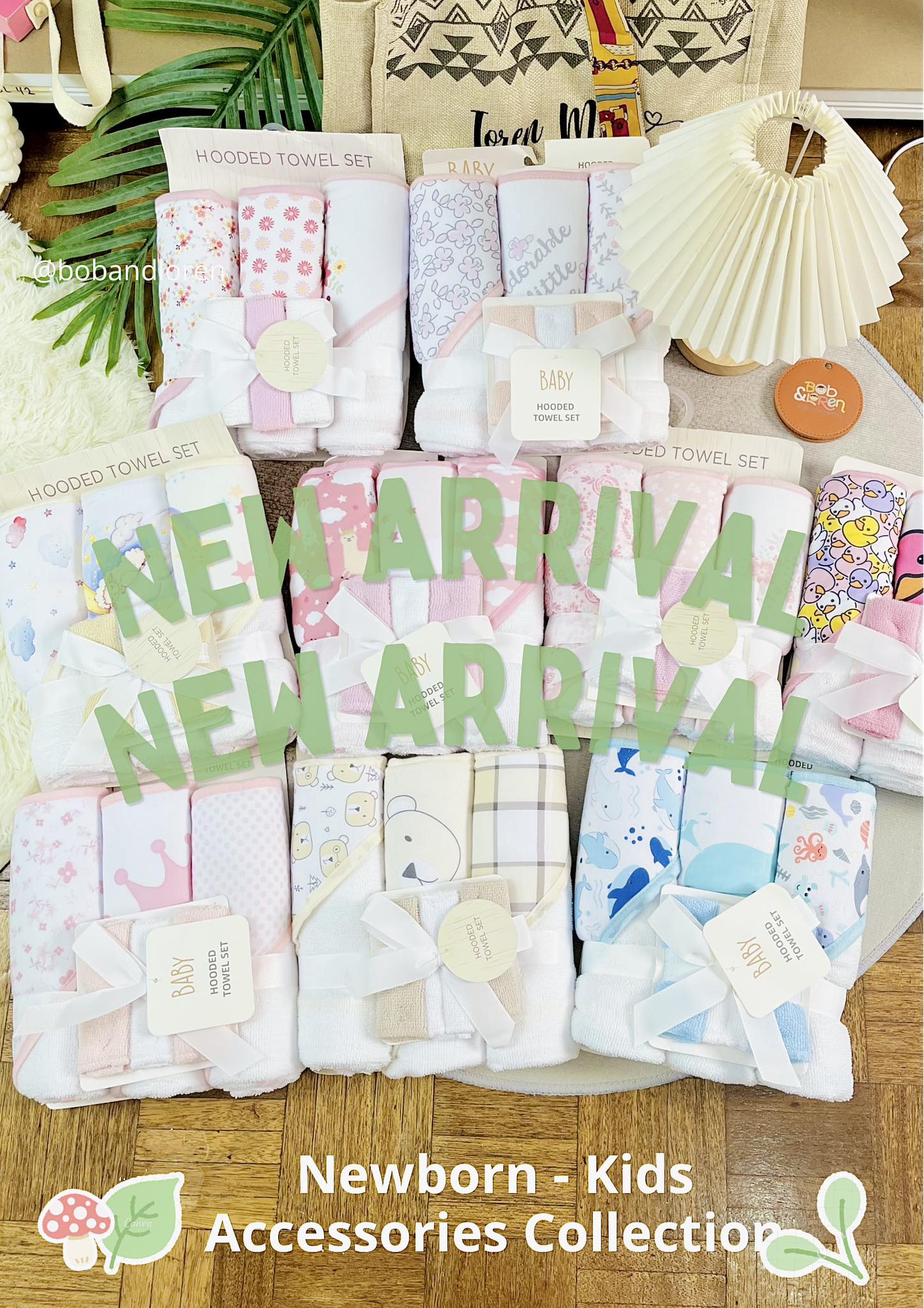 Bob & Loren Facebook ad: Baby & Kids Accessories ~ Onhand and ready…