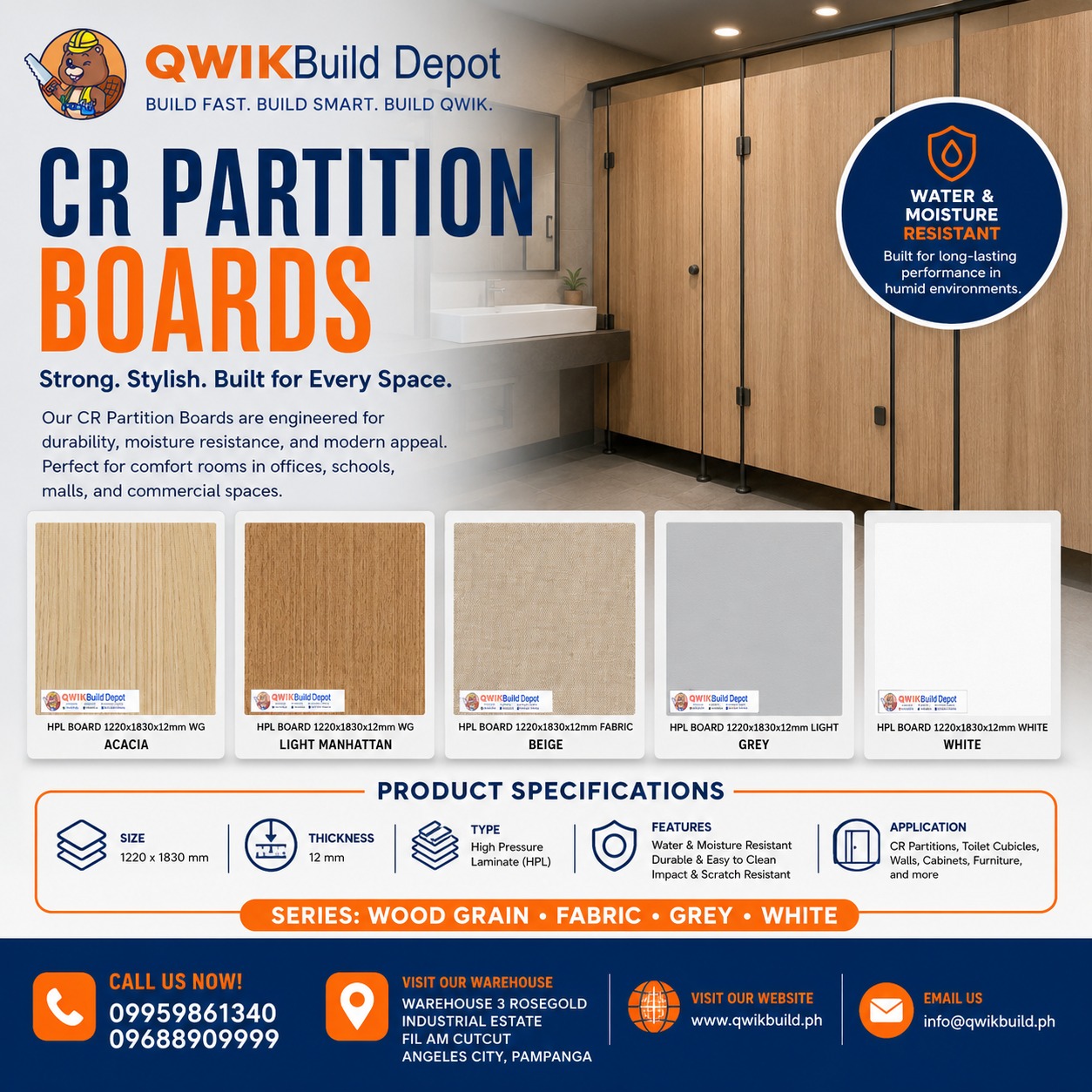 QWIKBuild Depot Facebook ad